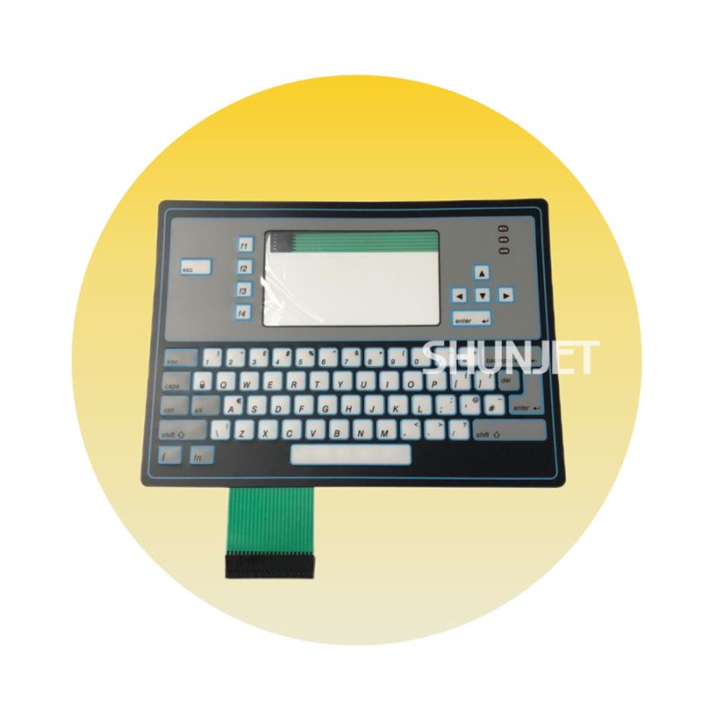 Alternative Keypad Overlay 0089 for 460 43s CIJ printer